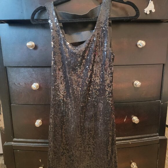 Black sequins cocktail dress BUNDLE=SAVE - Picture 3 of 4